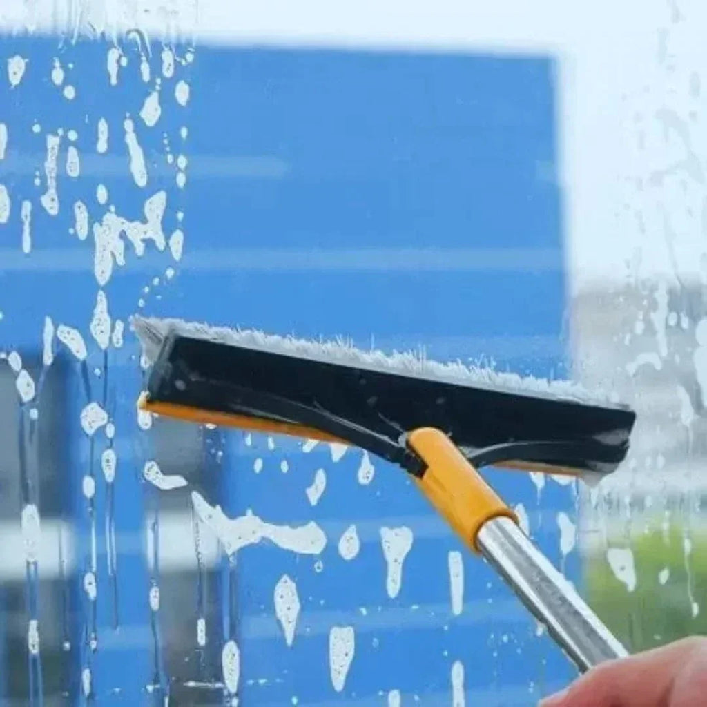Fregona y escurridor 2 en 1 ajustable de 120°