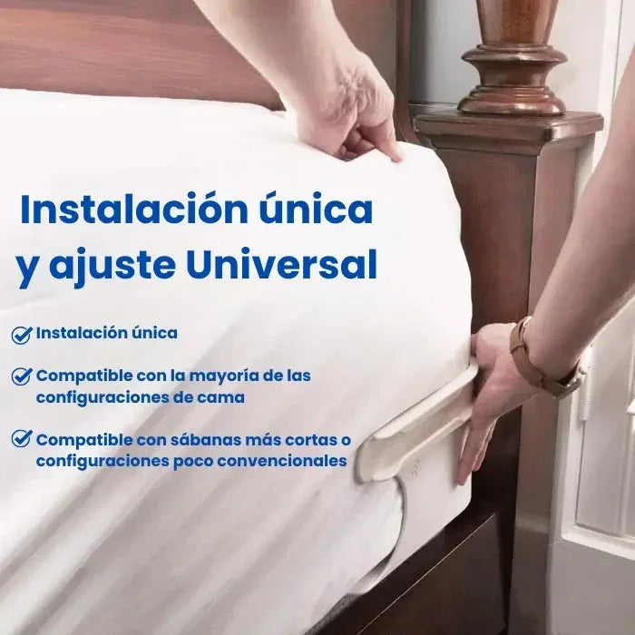 Kit x 4 Sujetadores Sabanas Universal