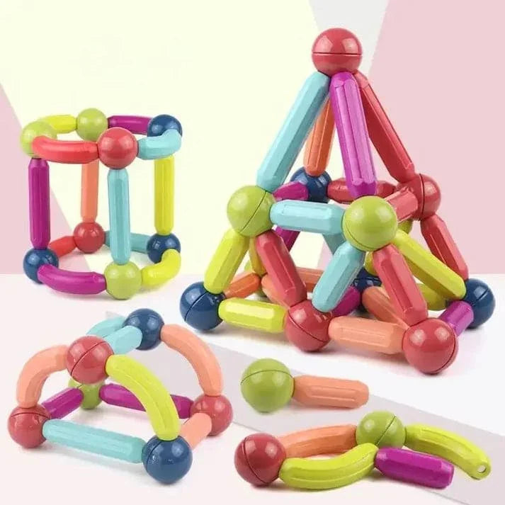 Juego de bloques de construcción magnetica 42pcs