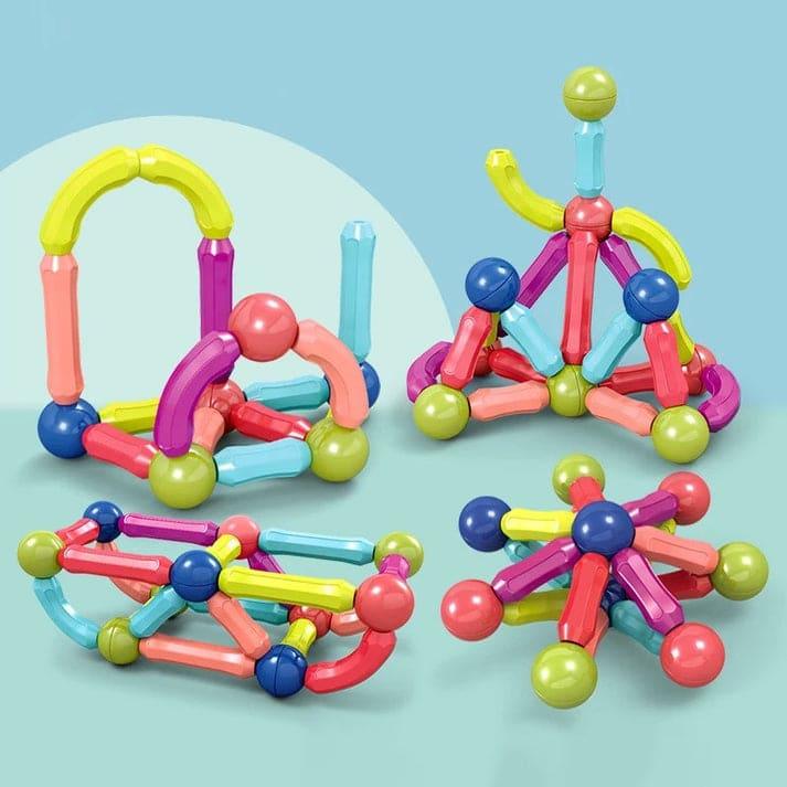 Juego de bloques de construcción magnetica 42pcs