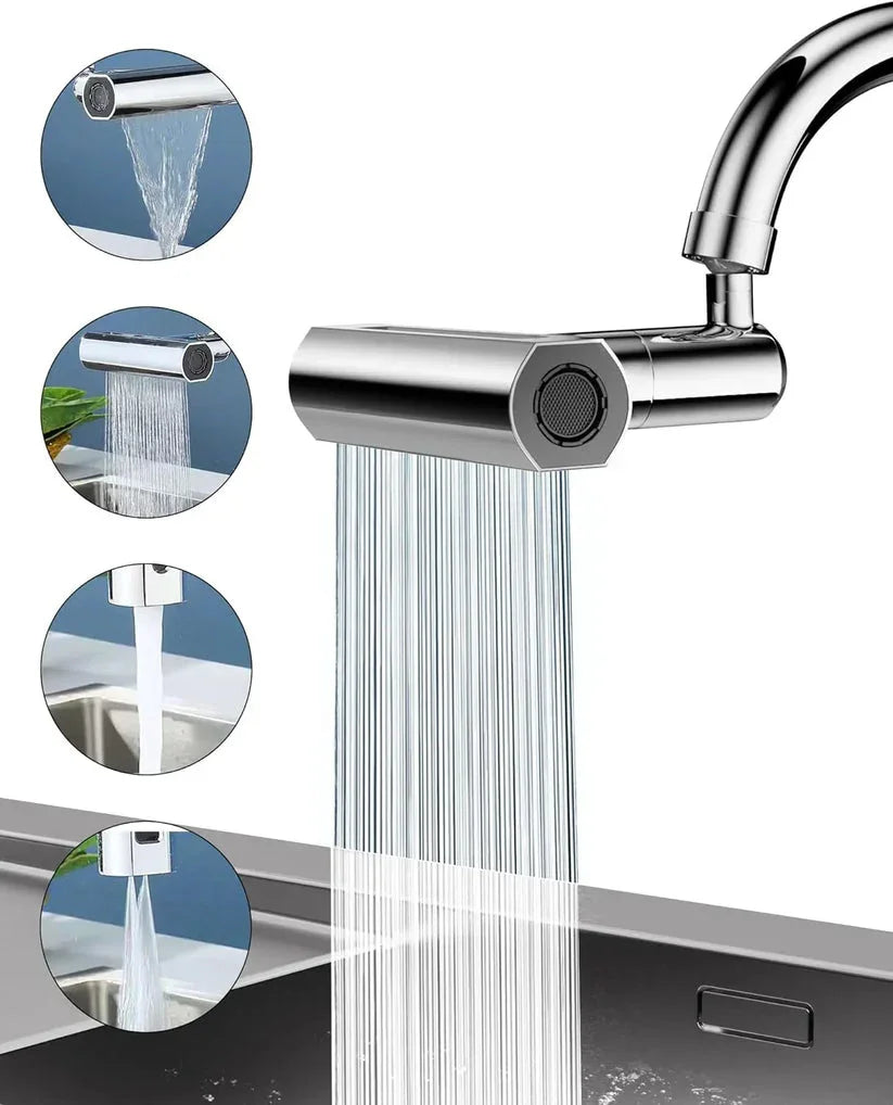 ¡Oferta: Grifo Giratorio con Cascada 4 en 1